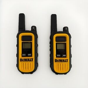 DeWALT DXFRS300 IP67 Walkie Talkies 2-Way Radios 2 Pack w/ Charger Tested